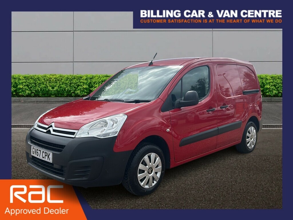 Citroen Berlingo 1.6 Bluehdi 625 Enterprise Panel Van Ma GV67CPK Red #2