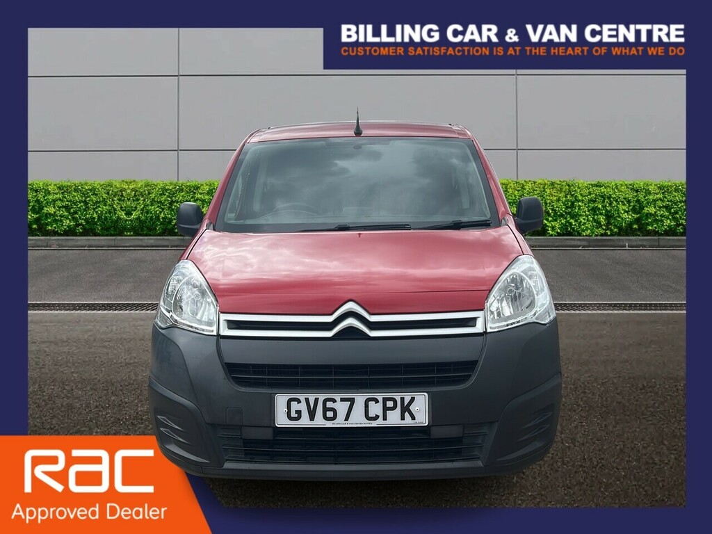 Citroen Berlingo 1.6 Bluehdi 625 Enterprise Panel Van Ma GV67CPK Red #5