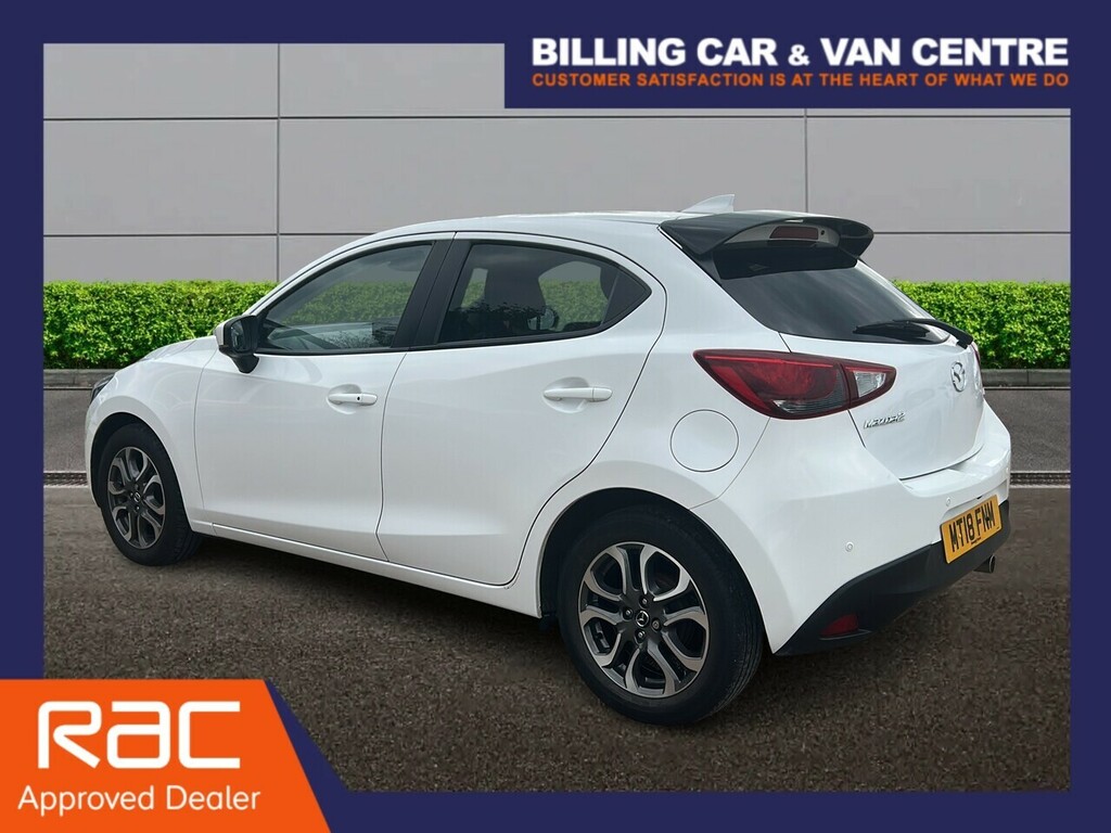 Mazda 2 1.5 Skyactiv-g Gt Sport Nav Hatchback MT18FNM White #3