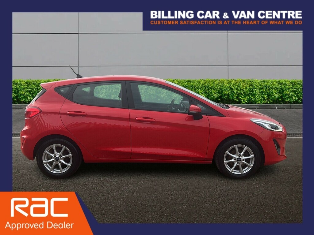 Ford Fiesta 1.0T Ecoboost Zetec Hatchback Eu WU69YRM Red #6