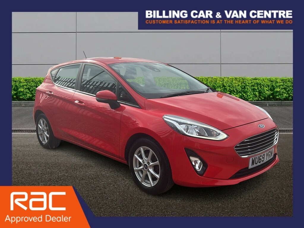 Ford Fiesta 1.0T Ecoboost Zetec Hatchback Eu Red