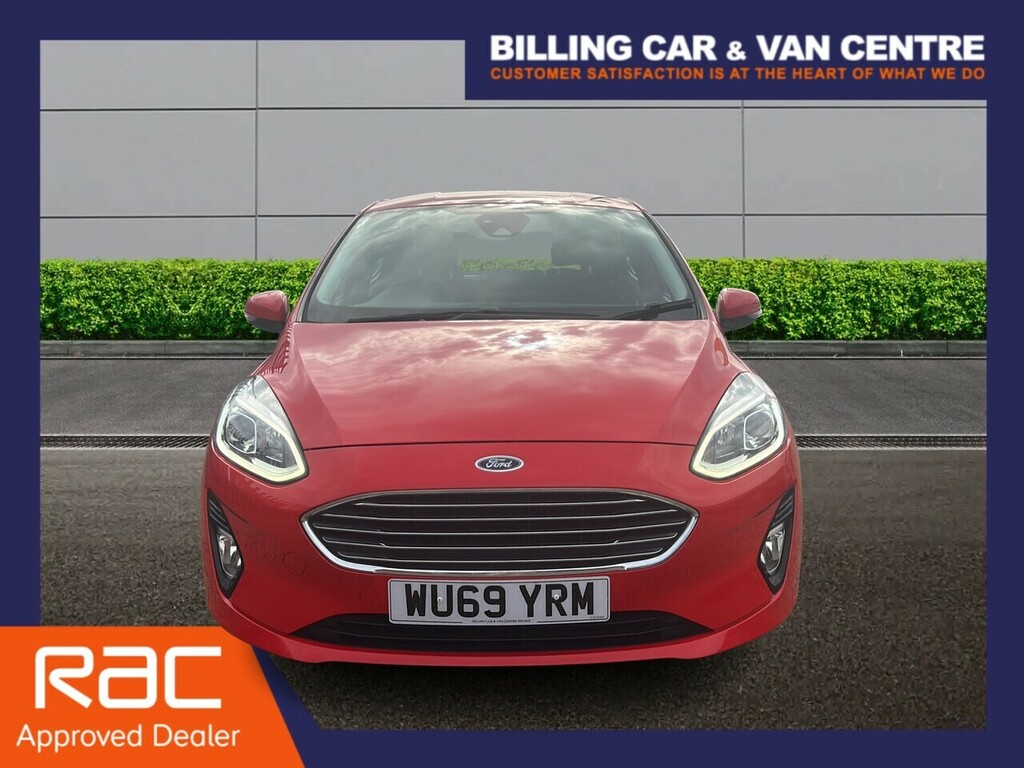 Ford Fiesta 1.0T Ecoboost Zetec Hatchback Eu WU69YRM Red #5