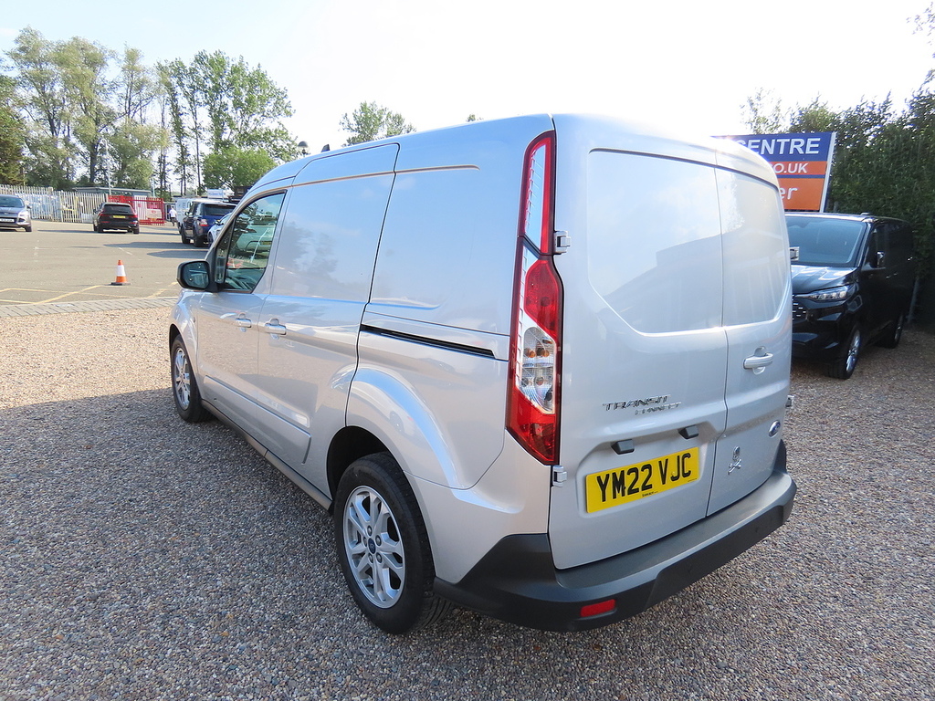 Ford Transit Connect 1.5 240 Ecoblue Limited Panel Van Manua YM22VJC Silver #3