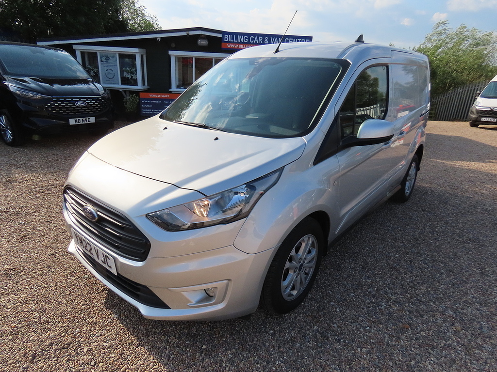 Ford Transit Connect 1.5 240 Ecoblue Limited Panel Van Manua YM22VJC Silver #2