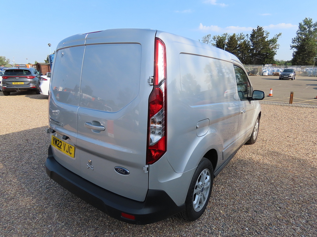 Ford Transit Connect 1.5 240 Ecoblue Limited Panel Van Manua YM22VJC Silver #4