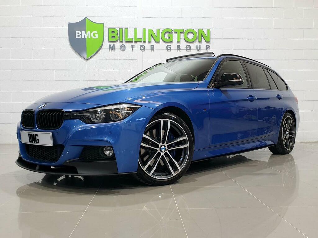 BMW 3 Series Estate 2.0 320D M Sport Shadow Edition Touring Aut YB19HKH Blue #3