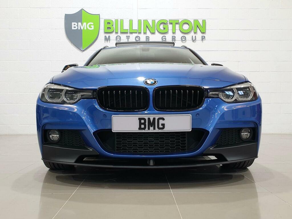 BMW 3 Series Estate 2.0 320D M Sport Shadow Edition Touring Aut YB19HKH Blue #2