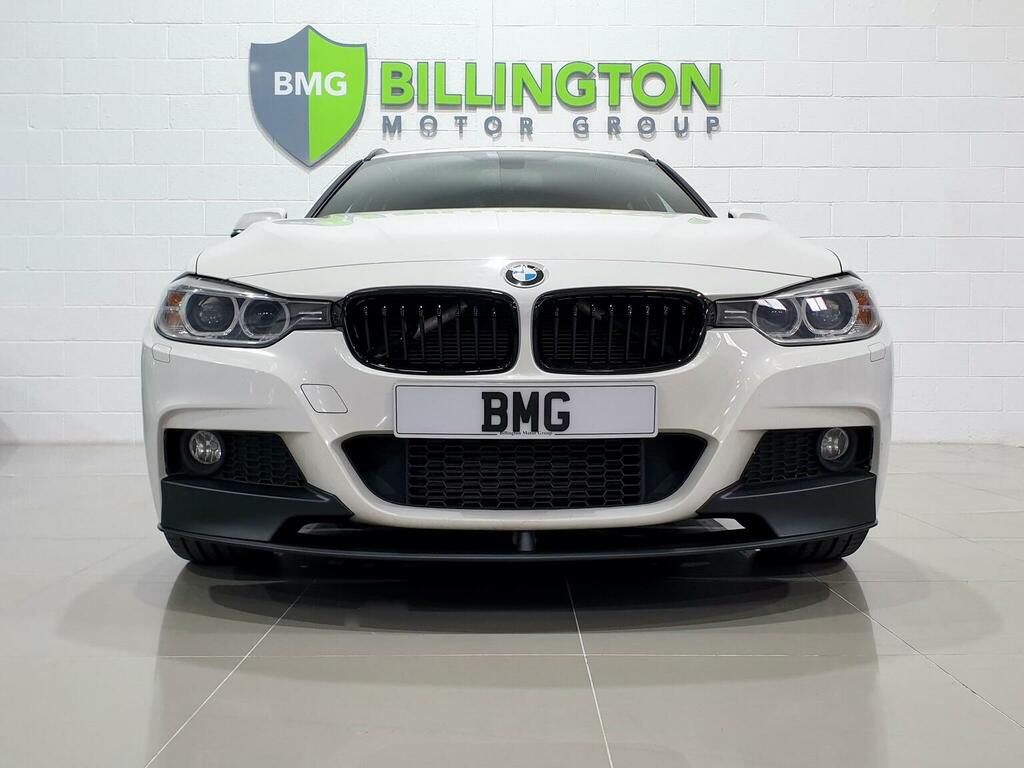 BMW 3 Series Estate 2.0 320D M Sport Touring Xdrive Euro 5 SW64TNK White #2