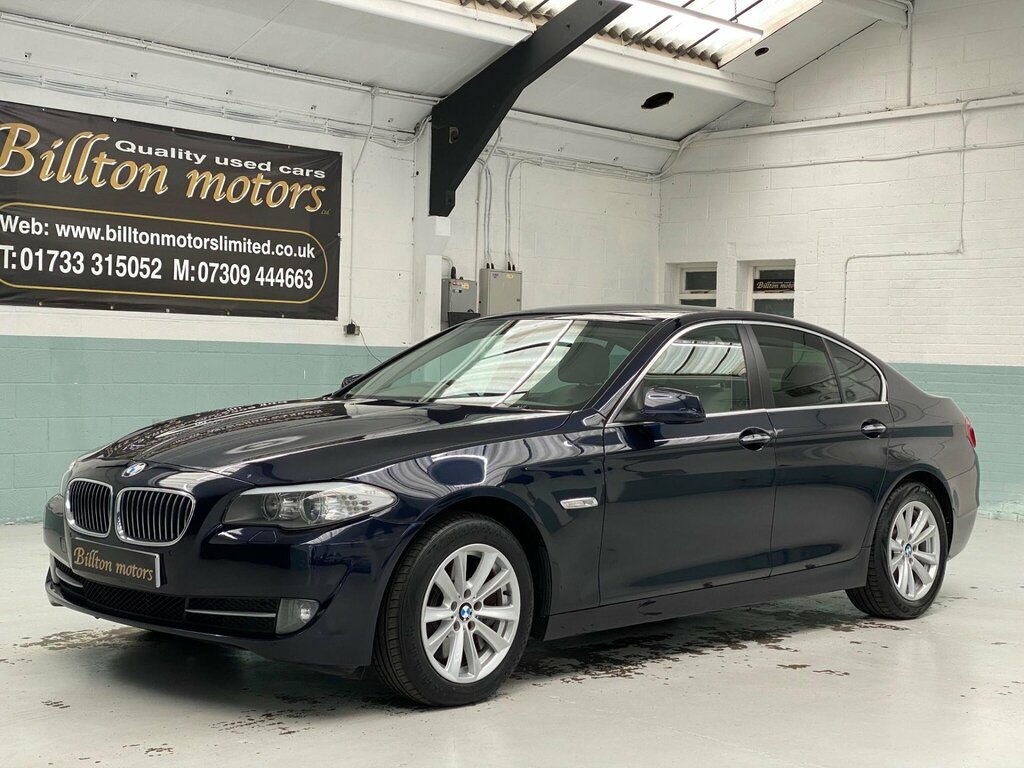 BMW 5 Series 3.0 535D Se Saloon Steptronic Euro 5 S GU62HFF Blue #2