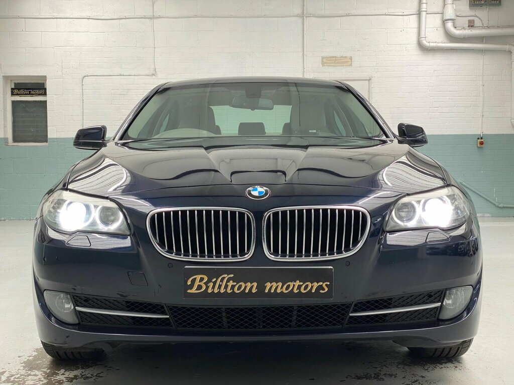 BMW 5 Series 3.0 535D Se Saloon Steptronic Euro 5 S GU62HFF Blue #4