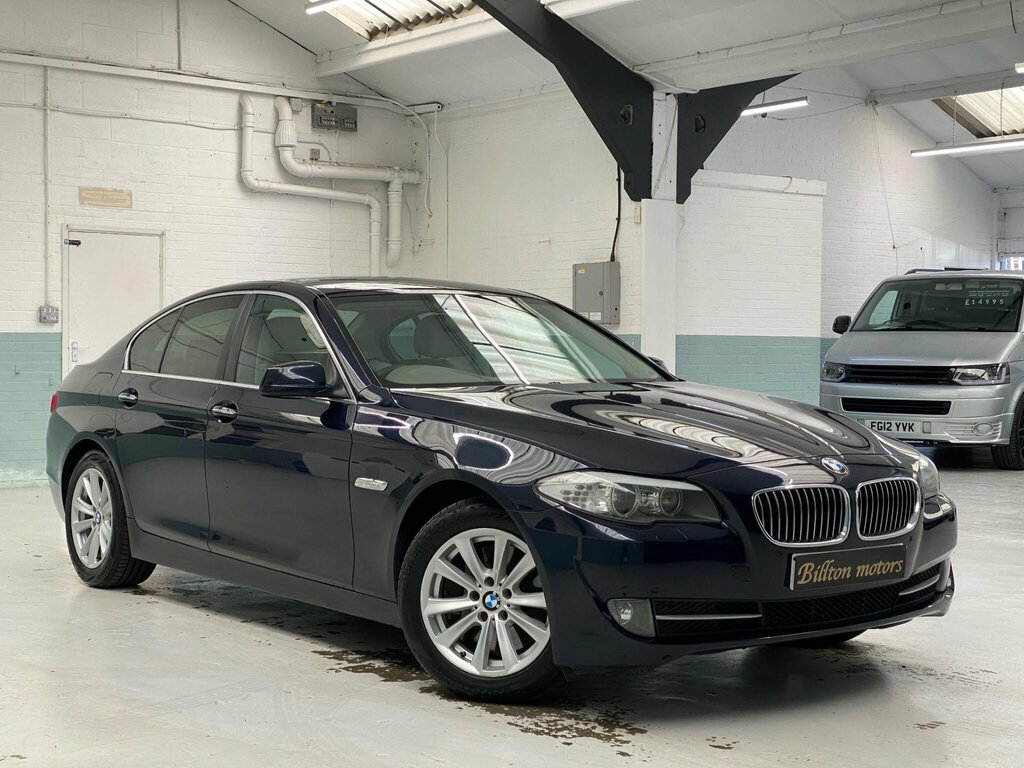 BMW 5 Series 3.0 535D Se Saloon Steptronic Euro 5 S Blue