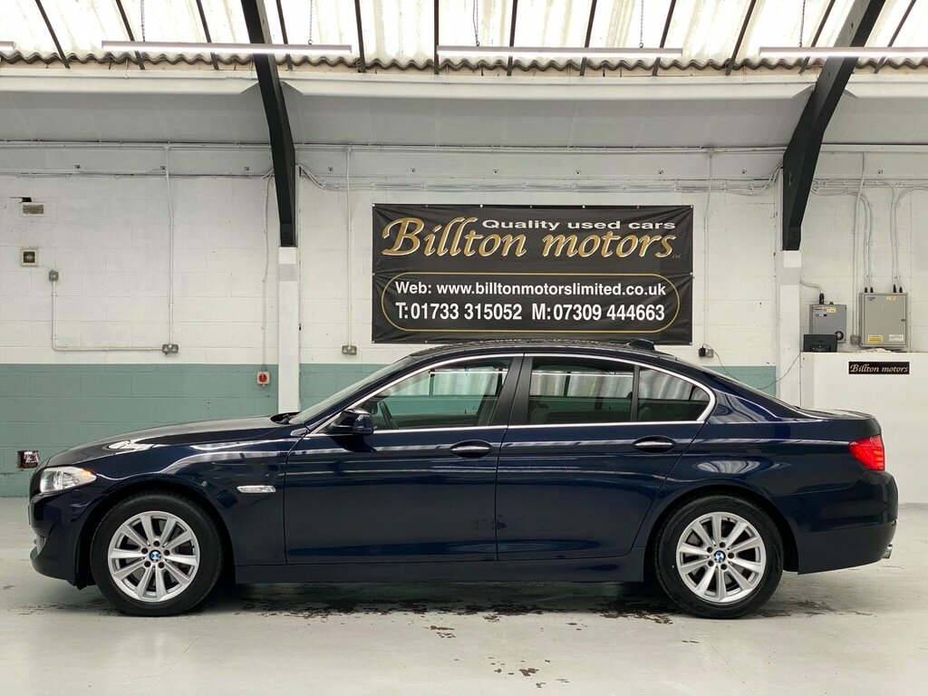 BMW 5 Series 3.0 535D Se Saloon Steptronic Euro 5 S GU62HFF Blue #5