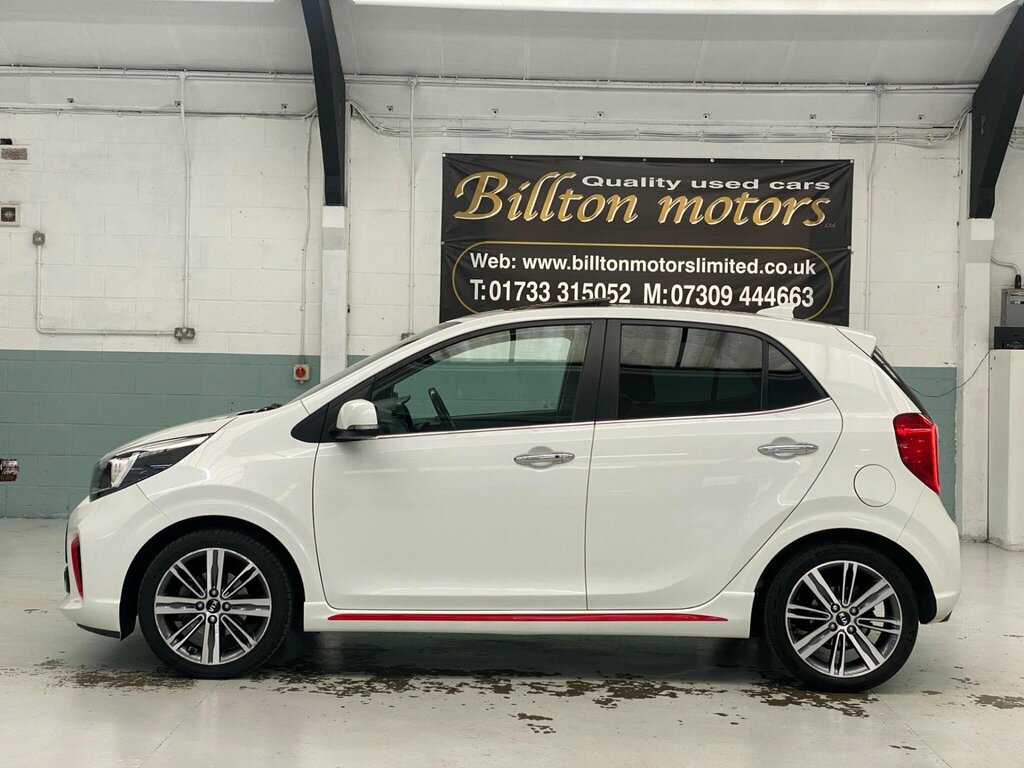 Kia Picanto 1.25 Gt-line S Hatchback Euro 6 DE68FZG White #6