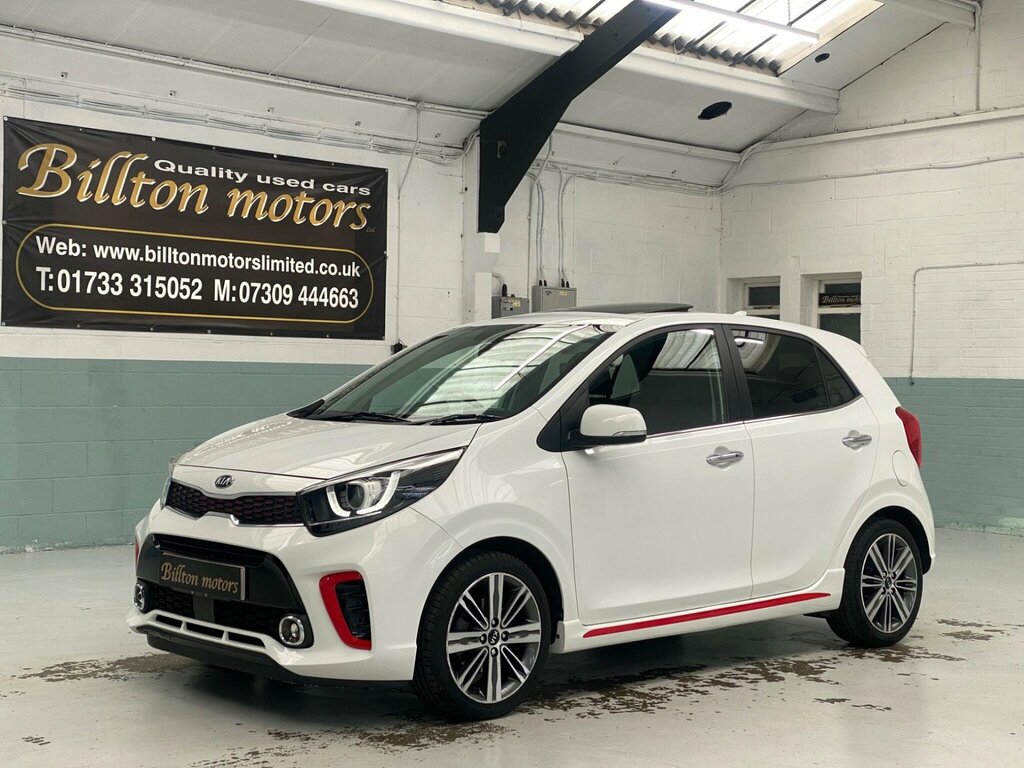 Kia Picanto 1.25 Gt-line S Hatchback Euro 6 DE68FZG White #2