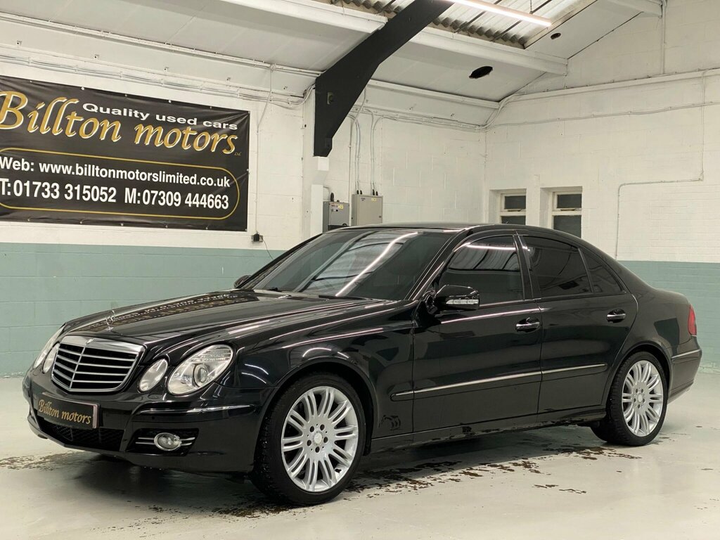 Mercedes-Benz E Class 3.0 E280 Cdi Sport Saloon G-tronic 199 KM09UON Black #2
