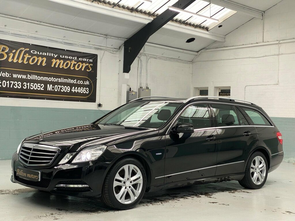 Mercedes-Benz E Class 3.0 E350 Cdi V6 Blueefficiency Avantgarde Estate 5 AK60HFZ Black #2