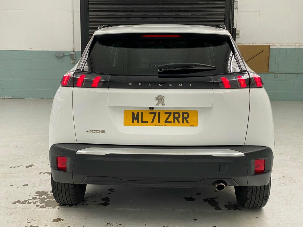Peugeot 2008 1.5 Bluehdi Allure Euro 6 Ss ML71ZRR White #6