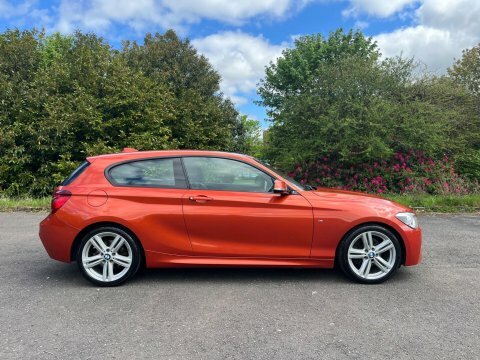 BMW 1 Series 2.0 120D M SL64ZNE Orange #2