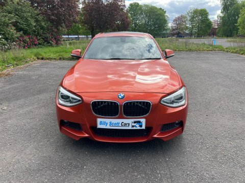 BMW 1 Series 2.0 120D M SL64ZNE Orange #4