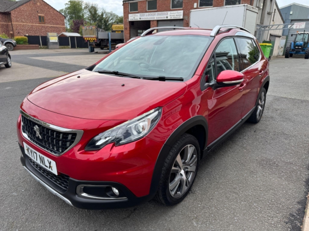 Peugeot 2008 1.6 Bluehdi Allure Euro 6 S S Red #3