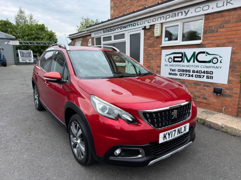Peugeot 2008 1.6 Bluehdi Allure Euro 6 S S Red
