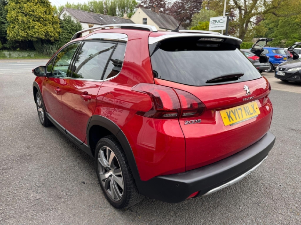 Peugeot 2008 1.6 Bluehdi Allure Euro 6 S S Red #4