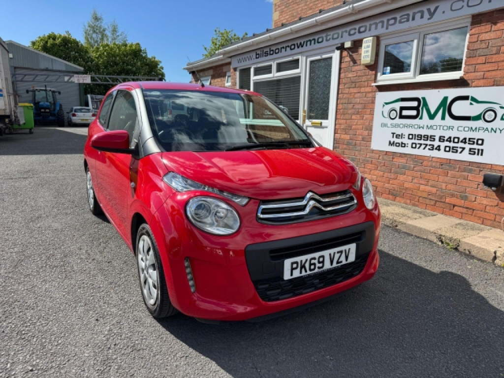 Citroen C1 1.0 Vti Feel Euro 6 S S Red