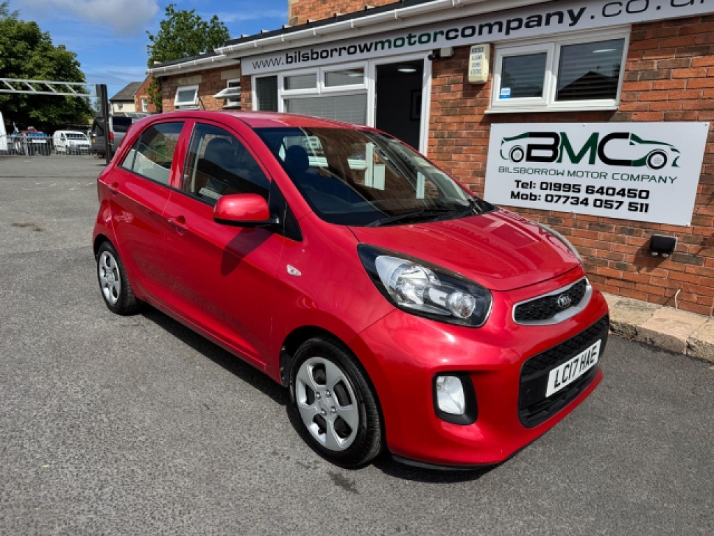Kia Picanto 1.0 1 Air Euro 6 Red