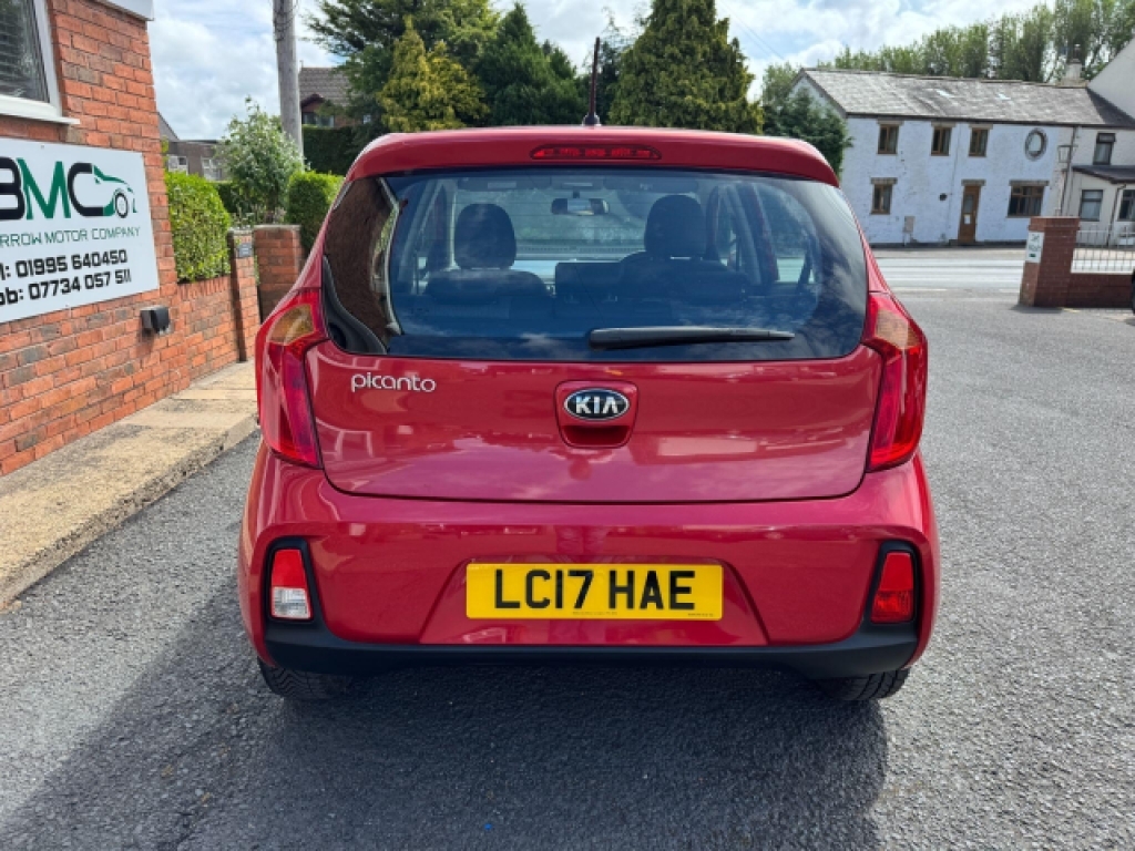 Kia Picanto 1.0 1 Air Euro 6 LC17HAE Red #6