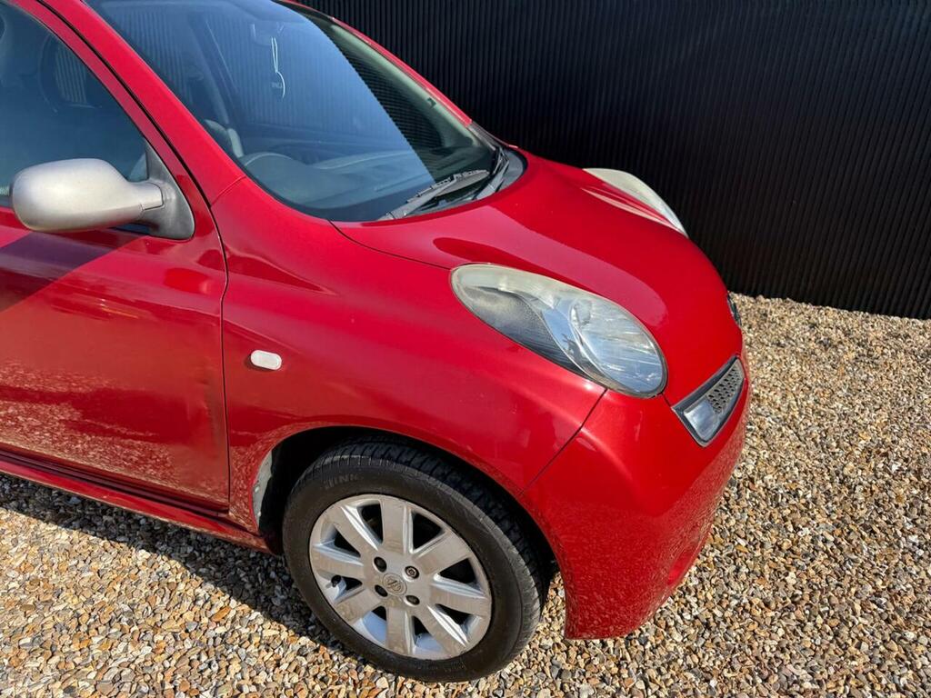 Nissan Micra 25 1.2 AJ09BUE Red #2