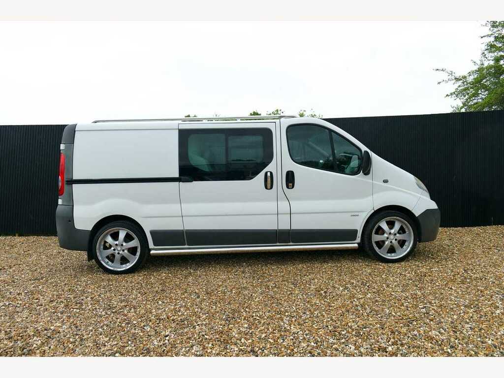 Vauxhall Vivaro 2900 D C Lwb White #4