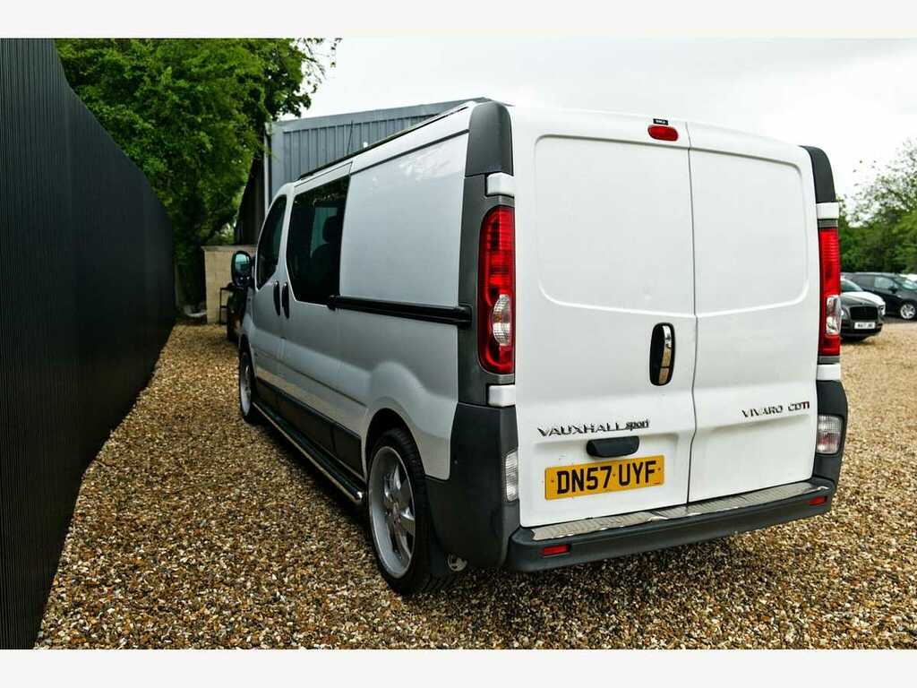 Vauxhall Vivaro 2900 D C Lwb White #5