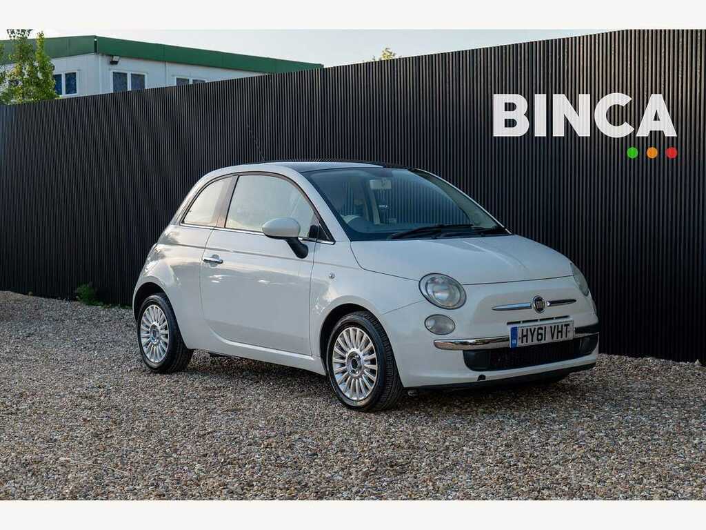 Fiat 500 Lounge White