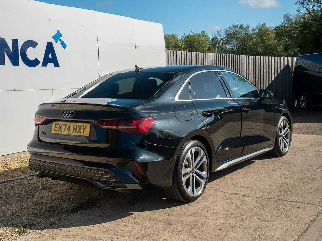 Audi A3 S Line 35 Tfsi Mhev S-a EK74HXY Black #4