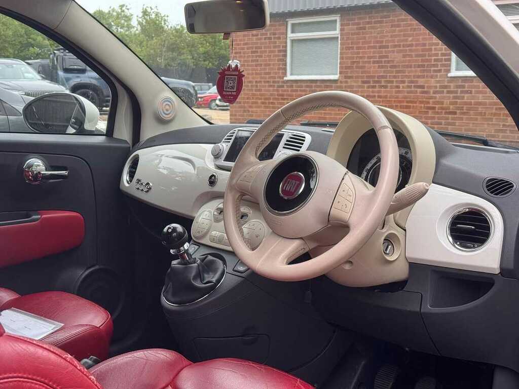 Fiat 500C C Lounge White #5