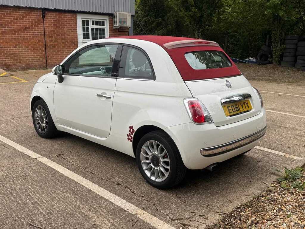 Fiat 500C C Lounge White #3