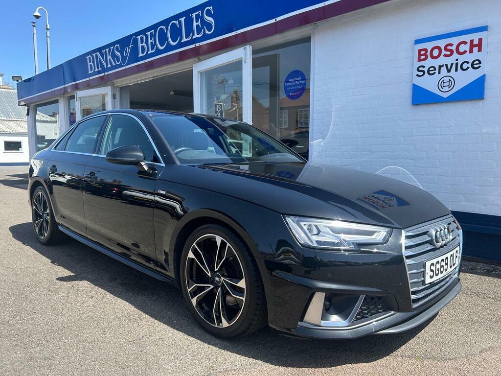 Audi A4 2.0 Tfsi 35 S Line Euro 6 S S Black