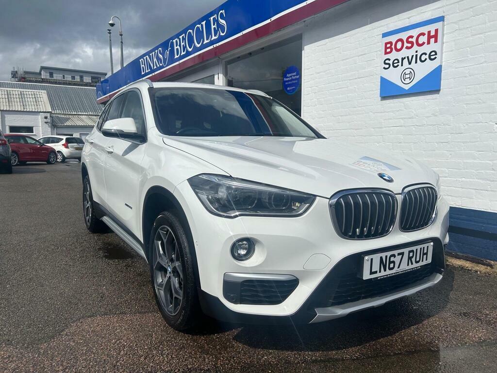 BMW X1 2.0 20I Xline Xdrive Euro 6 S S LN67RUH White #6