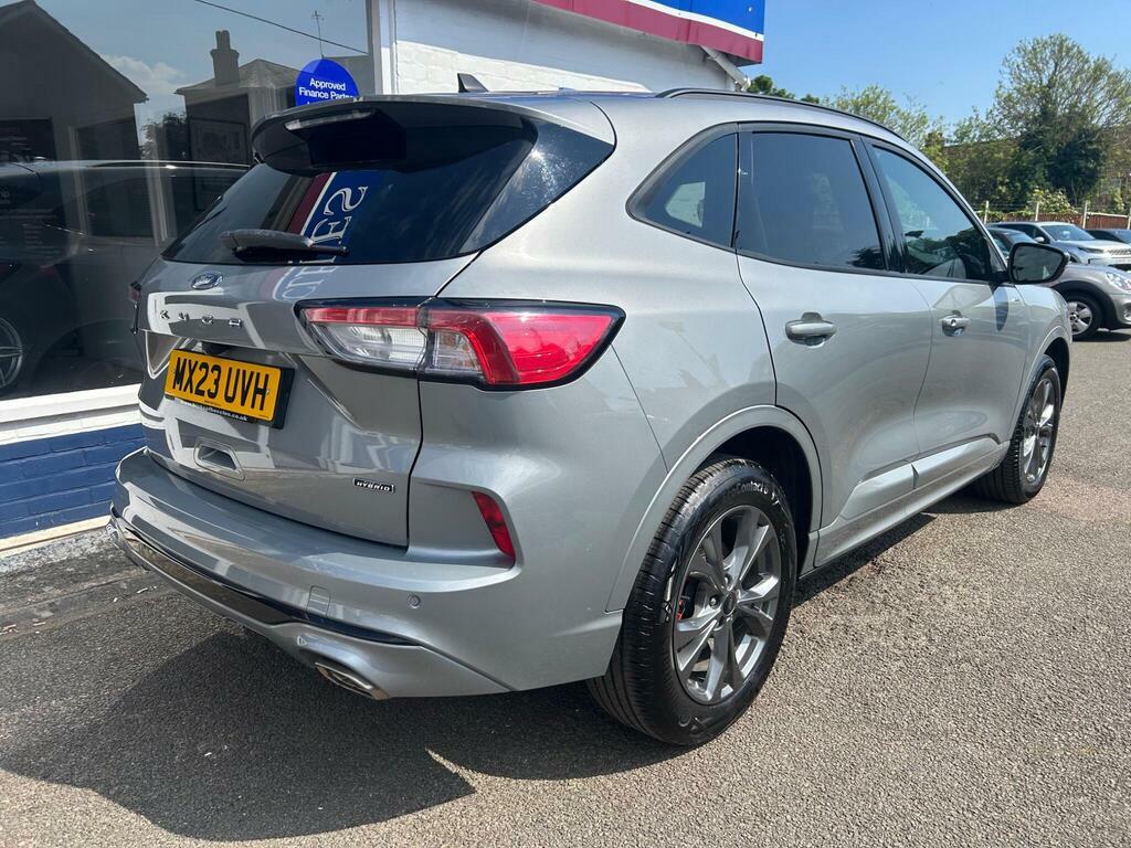 Ford Kuga 2.5 Ecoboost Duratec 14.4Kwh St-line Cvt Euro 6 S MX23UVH Silver #4