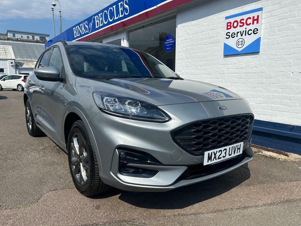 Ford Kuga 2.5 Ecoboost Duratec 14.4Kwh St-line Cvt Euro 6 S MX23UVH Silver #6