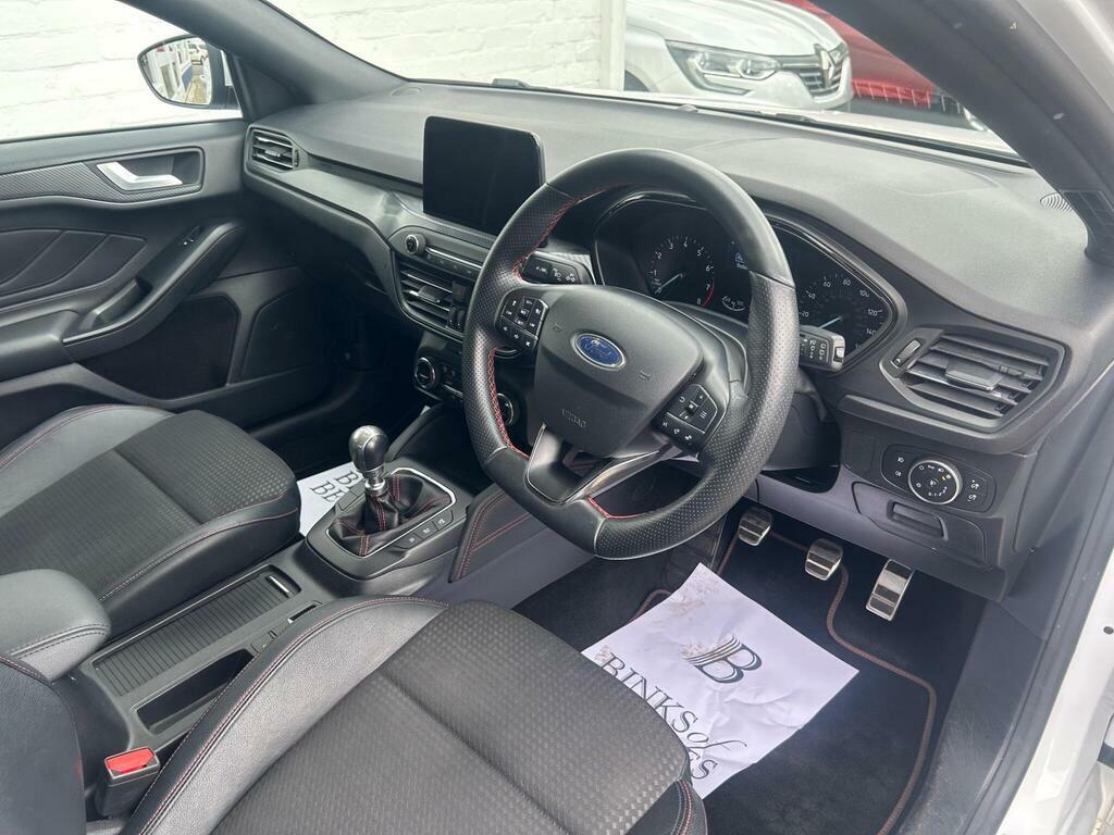 Ford Focus 1.0T Ecoboost St-line X Euro 6 S S OE20FEJ White #3
