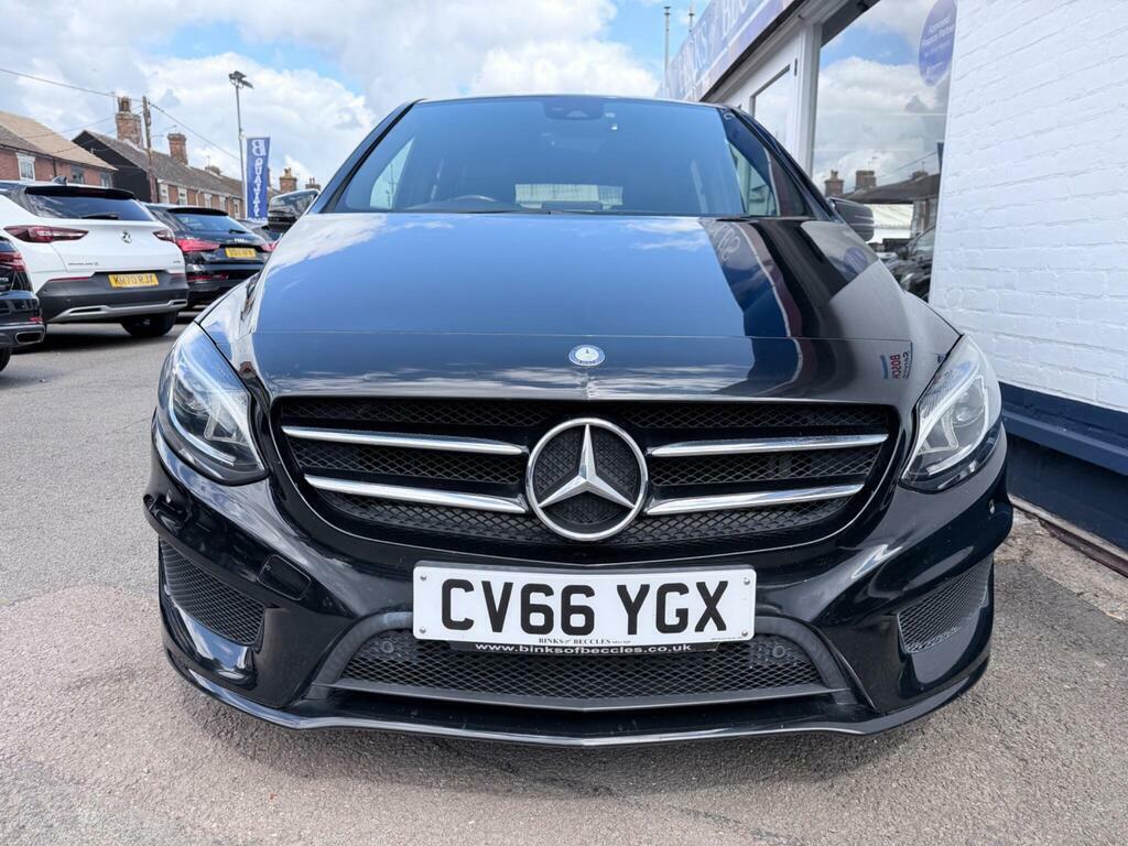 Mercedes-Benz B Class 1.5 B180d Amg Line Premium 7G-dct Euro 6 S S CV66YGX Black #2