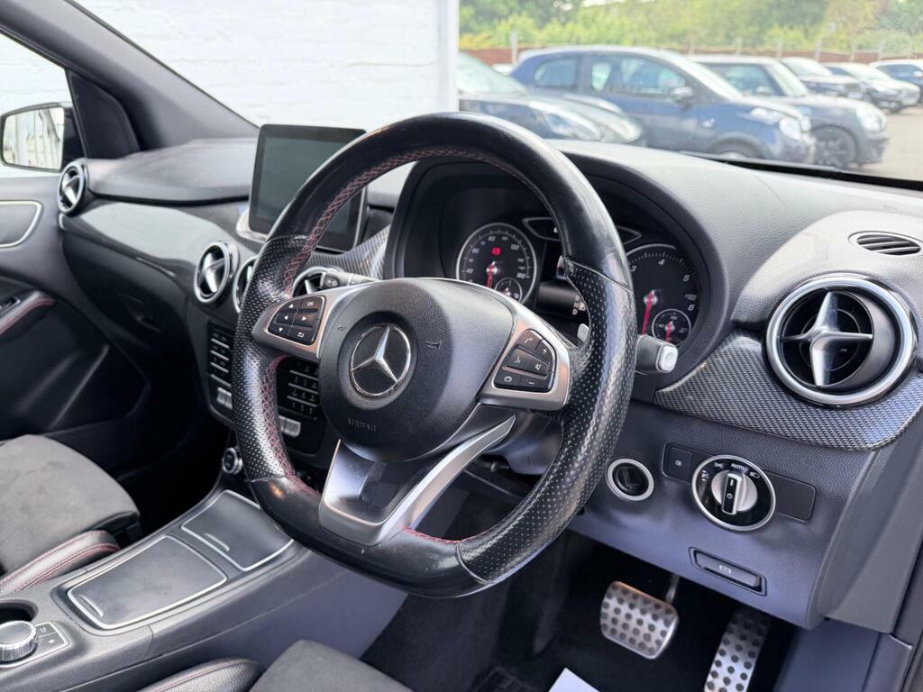 Mercedes-Benz B Class 1.5 B180d Amg Line Premium 7G-dct Euro 6 S S CV66YGX Black #3