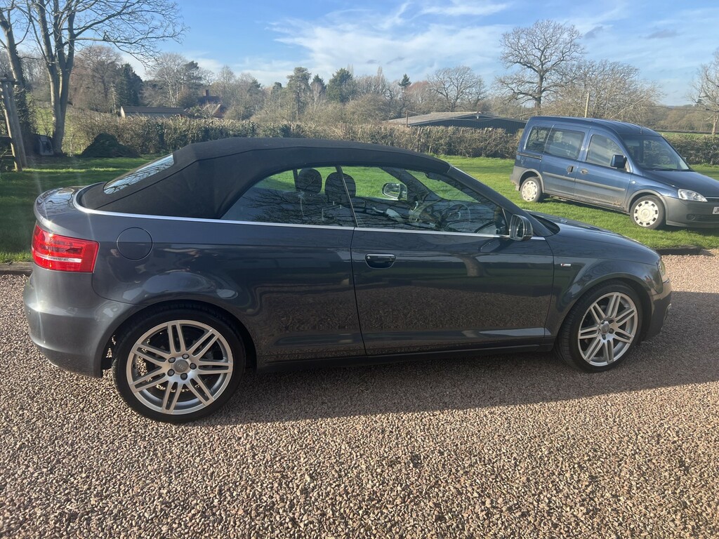 Audi A3 Cabriolet 1.6 Tdi S Line 2011 Grey #2