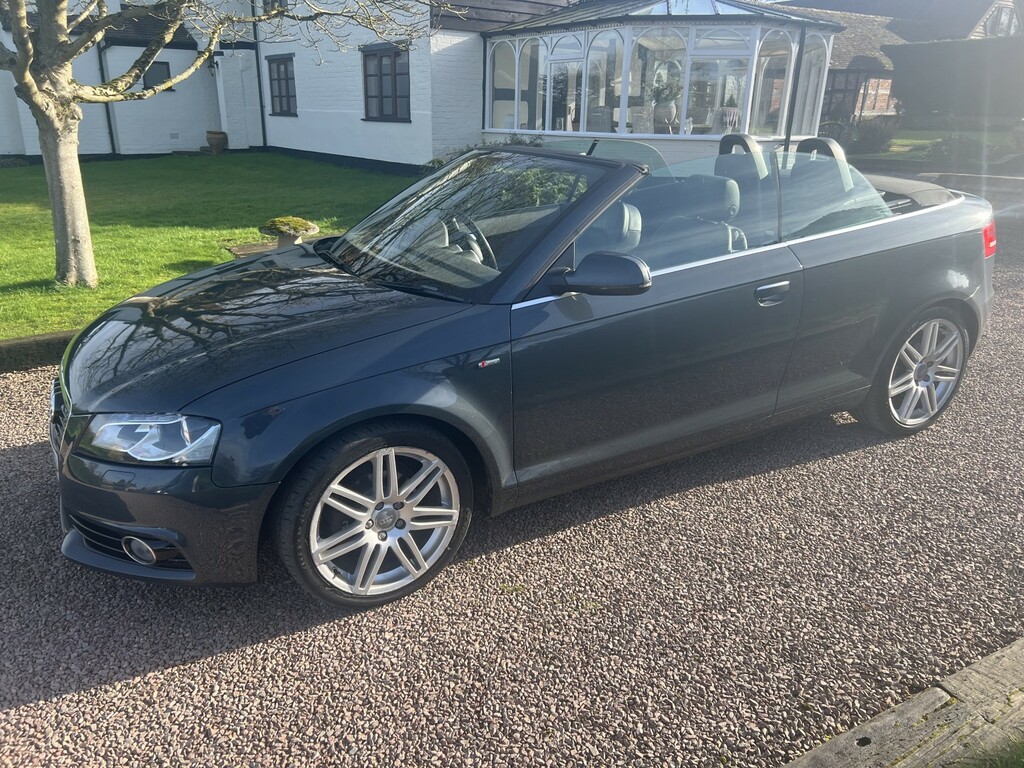 Audi A3 Cabriolet 1.6 Tdi S Line 2011 Grey