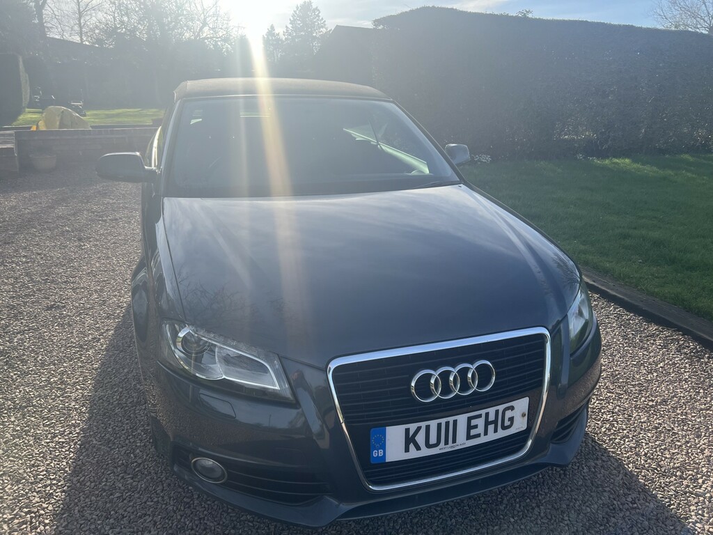 Audi A3 Cabriolet 1.6 Tdi S Line 2011 Grey #4