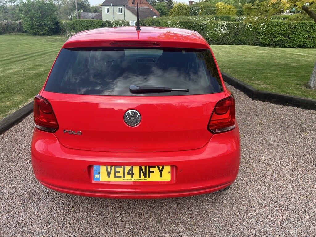 Volkswagen Polo 1.2 Match Edition 2014 VE14NFY Red #4