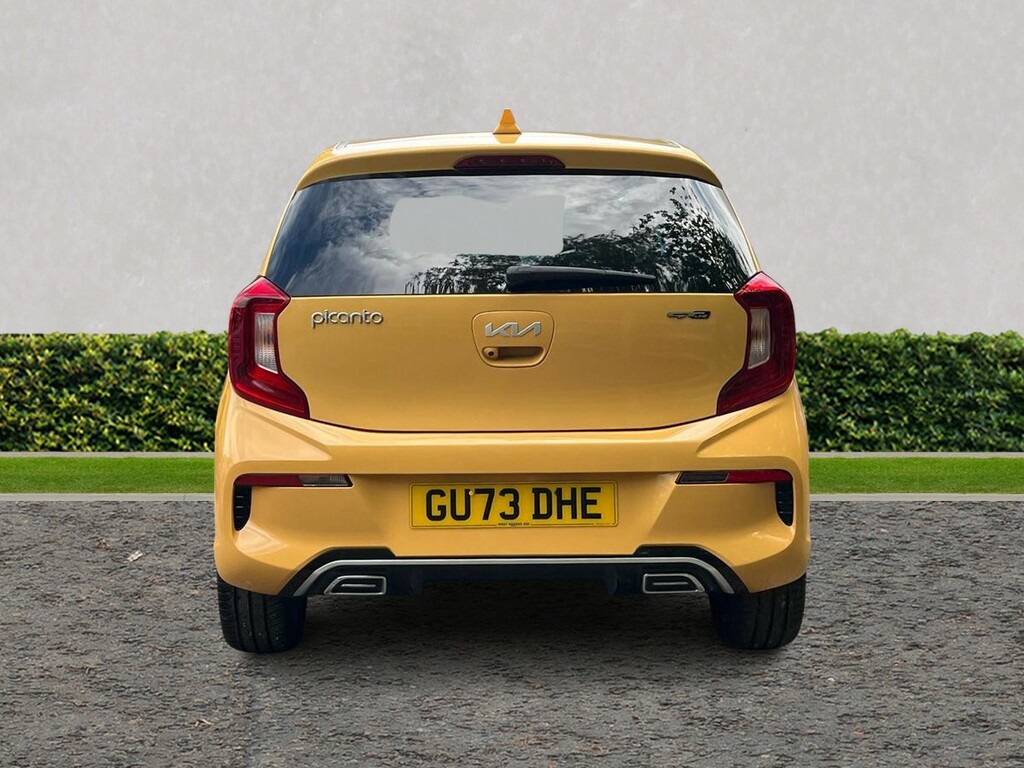 Kia Picanto Hat 1.0 67Bhp Gt-line GU73DHE Yellow #4