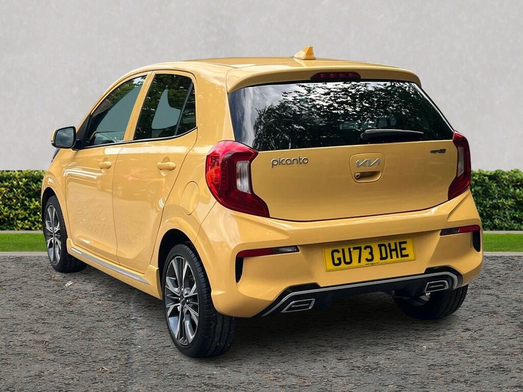 Kia Picanto Hat 1.0 67Bhp Gt-line GU73DHE Yellow #5