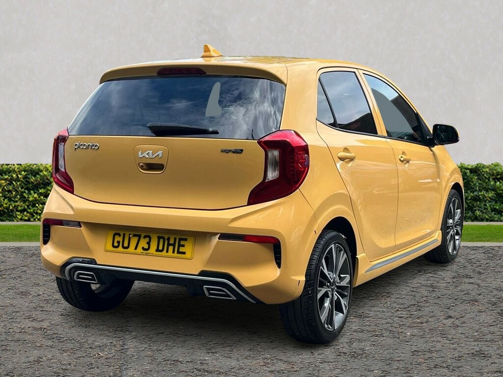 Kia Picanto Hat 1.0 67Bhp Gt-line GU73DHE Yellow #3